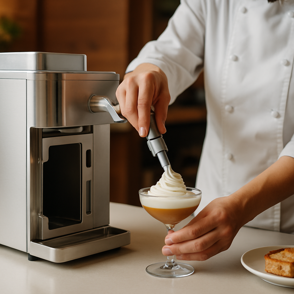 Professionelle Sahnemaschinen für die Gastronomie